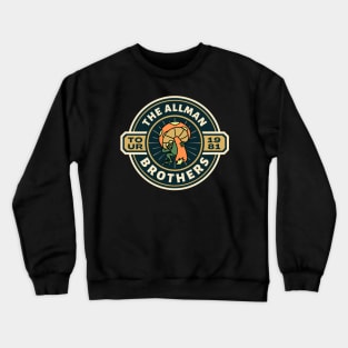 The Allman Brothers - Tour 1981 // Design Logos Fanart Style Crewneck Sweatshirt